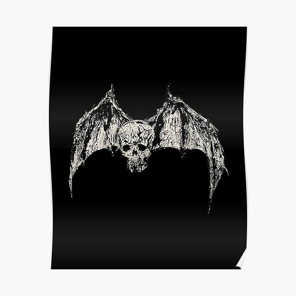 Bat Skull Poster RB3010 product Offical avenged-sevenfold Merch