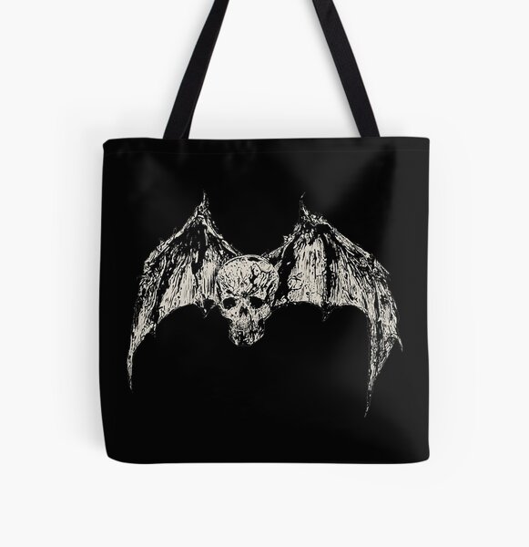 Bat Skull All Over Print Tote Bag RB3010 product Offical avenged-sevenfold Merch