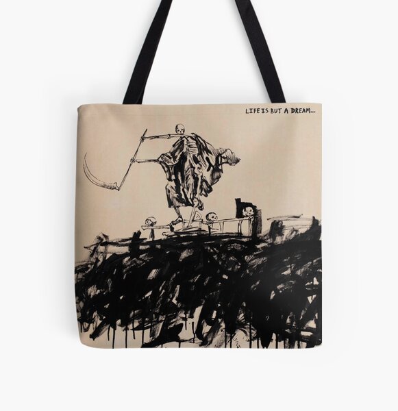 Albums Life Is But A Dream All Over Print Tote Bag RB3010 product Offical avenged-sevenfold Merch
