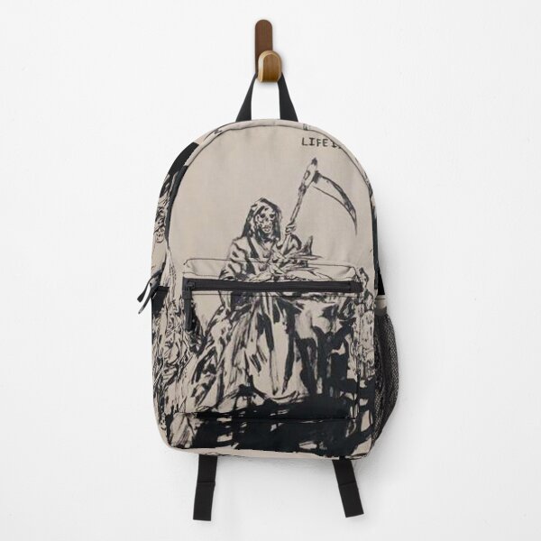 Skeleton Reaper Life Is But A Dream Backpack RB3010 product Offical avenged-sevenfold Merch